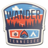 wander sticker tristar adventures