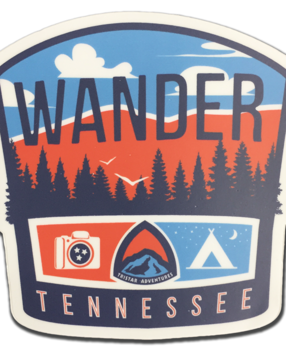 wander sticker tristar adventures
