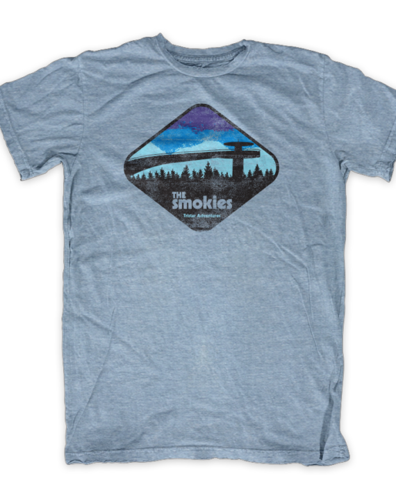 Uni Slate The Smokies LeCOnte BLUE