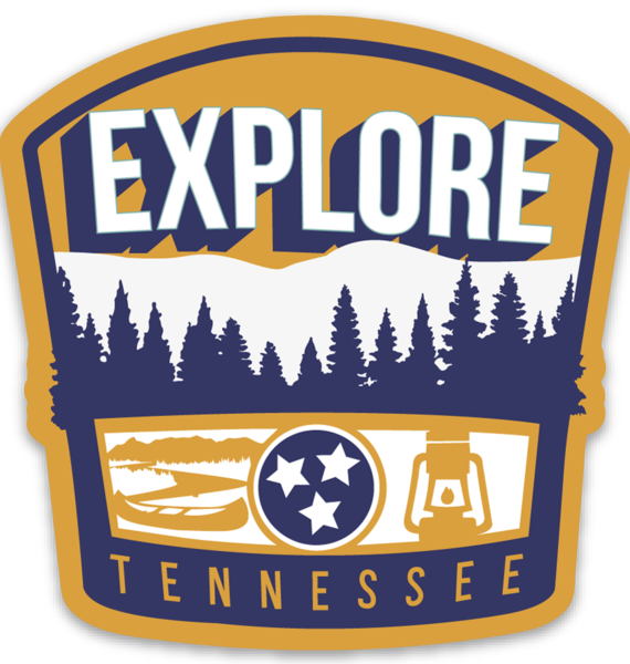 Explore Tennessee Static Cling Tristar Adventures