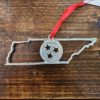 Tennessee Tristar Pewter Christmas Ornament