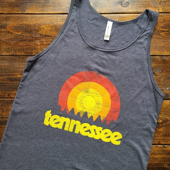 Tennessee Sunset Tank Top – Navy Tristar Adventures