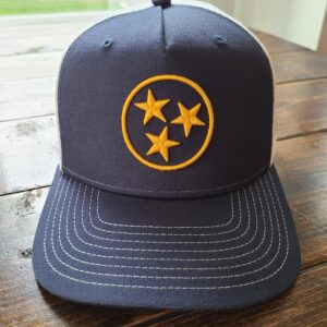 Tristar Adventures Trucker Hat Cap Tennessee Navy and Gold (2)